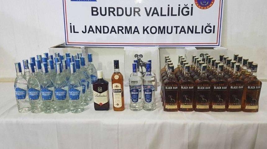 Burdur&rsquo;da Ka&ccedil;ak İ&ccedil;ki Ve Tarihi Eser Operasyonu