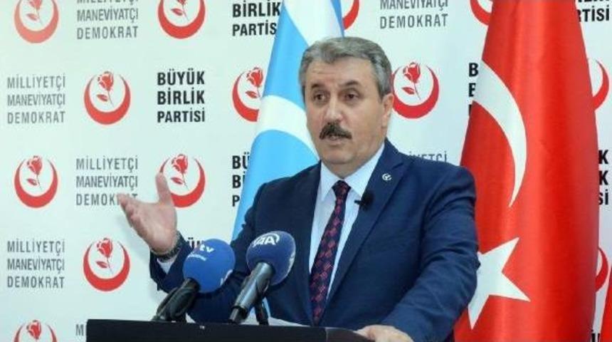 Bbp Genel Başkanı Destici'den Telafer Ve Tazehurmatu Açıklaması 