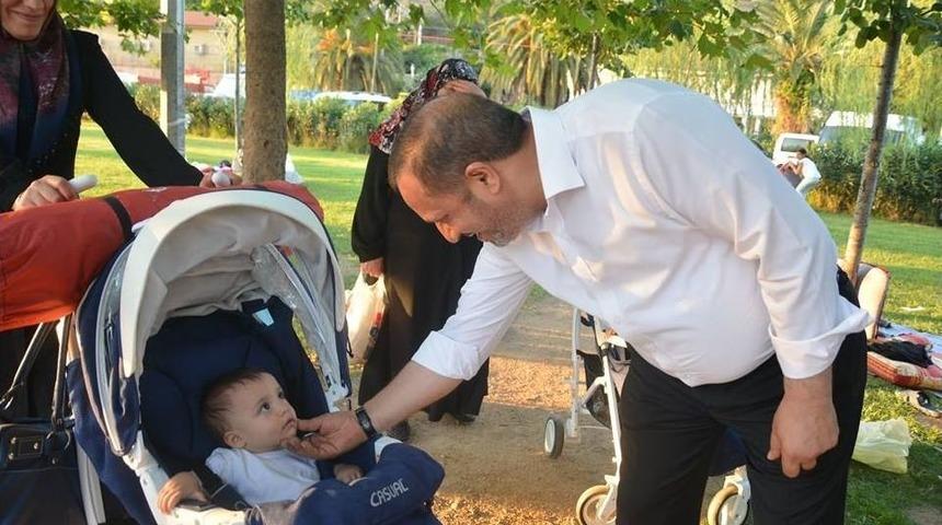 Başkan Toltar Hafta Sonu Piknik Yapan Aileleri Ziyaret Etti