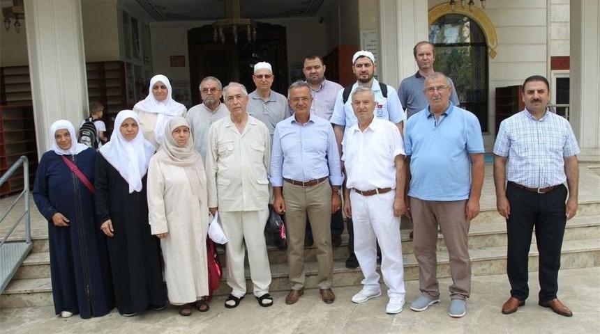 Gebzeli Hacıları Başkan K&ouml;şker Uğurladı