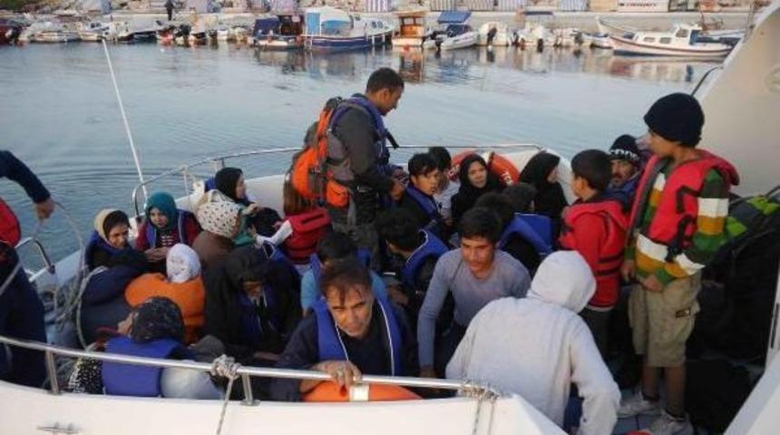 &Ccedil;anakkale'de 35 Ka&ccedil;ak Yakalandı