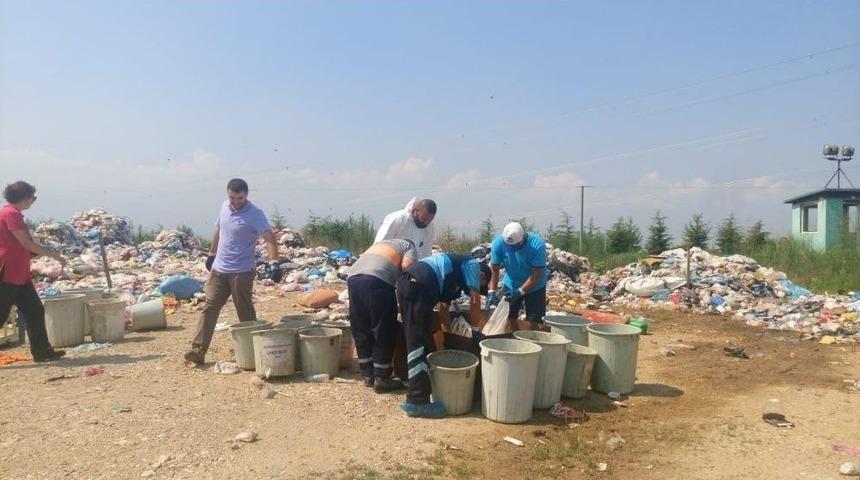 İzmit’te Evsel Atıkların Analizi Yapılıyor