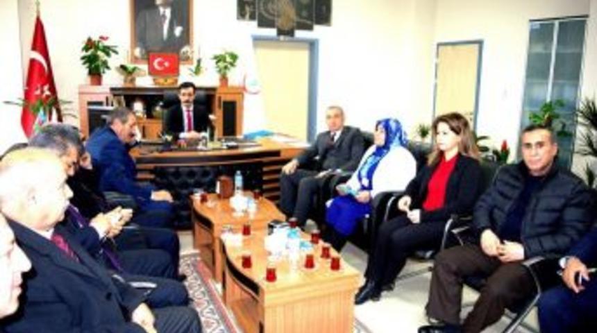 Milletvekili Aras, Hastaneyi Ziyaret Etti