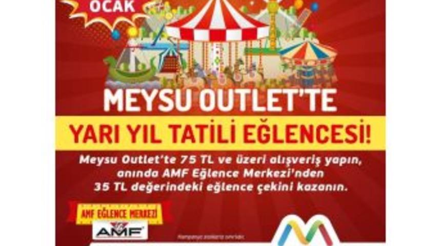 Meysu Outlet’ Te Yarı Yıl Eğlencesi Başlıyor