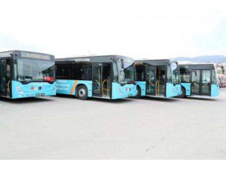 Büyükşehir Belediyesi, 30 Yeni Otobüsü Hizmete Sunuyor