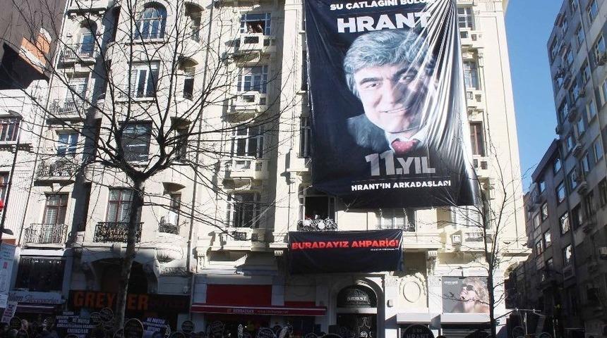 Hrant Dink Agos Gazetesi Önünde Anıldı