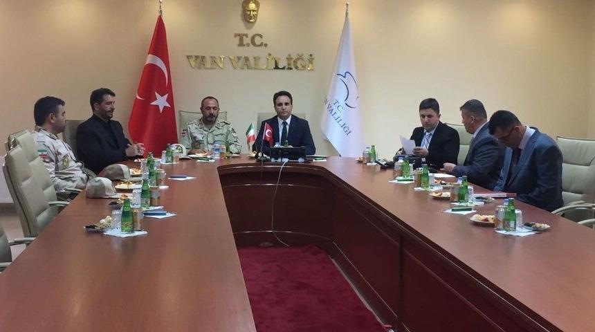 &Ccedil;aldıran&rsquo;da Sınır G&uuml;venliği Toplantısı