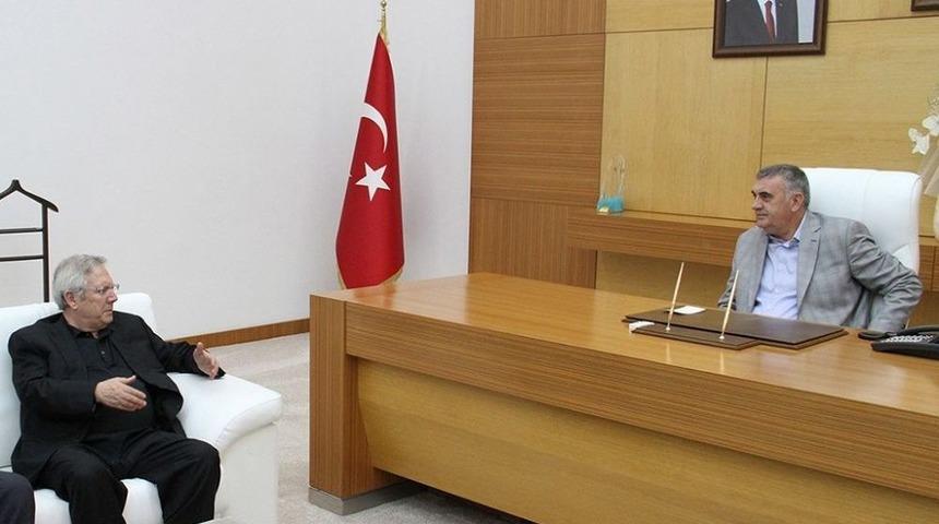 Aziz Yıldırım&rsquo;dan, Başkan To&ccedil;oğlu&rsquo;na Ziyaret