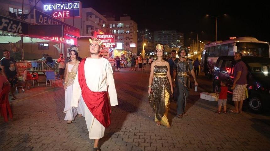 Kızkalesi Sahilinde Antik Roma Esintisi