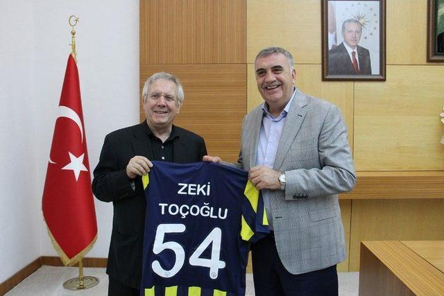 Aziz Yıldırım’dan, Başkan Toçoğlu’na Ziyaret