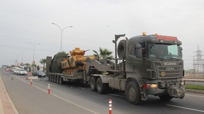 Irak Sınırından Suriye Sınırına Sevkiyat