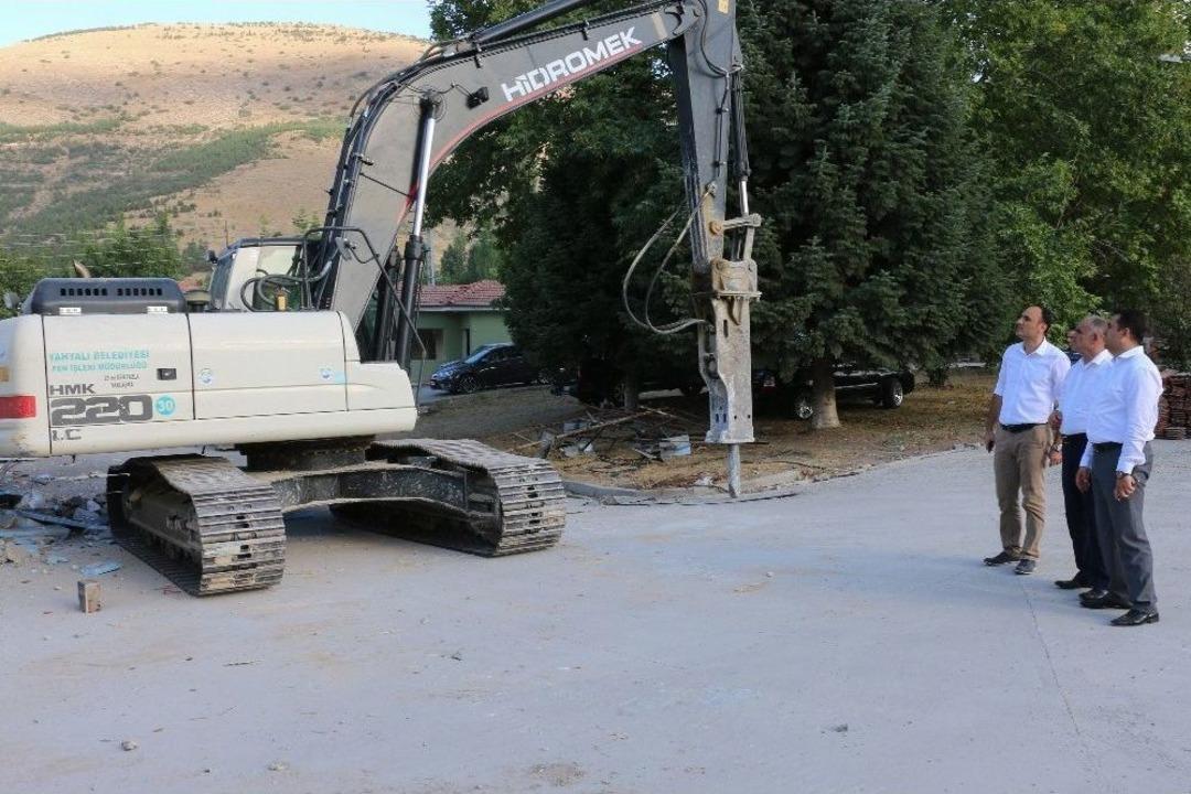 Yahyalı&rsquo;da Yeni Hastane İ&ccedil;in &Ccedil;alışmalar Başladı