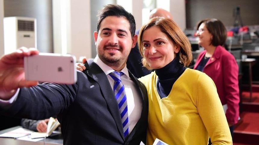 Chp İstanbul İl Başkanı Kaftancıoğlu, Pm &Uuml;yeleriyle Vedalaştı