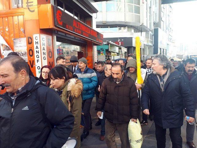 Eğitim-sen’in Karneli Eylemine Polis Müdahalesi