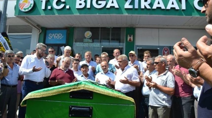 Biga Ziraat Odası Başkanı Elmacı Vefat Etti
