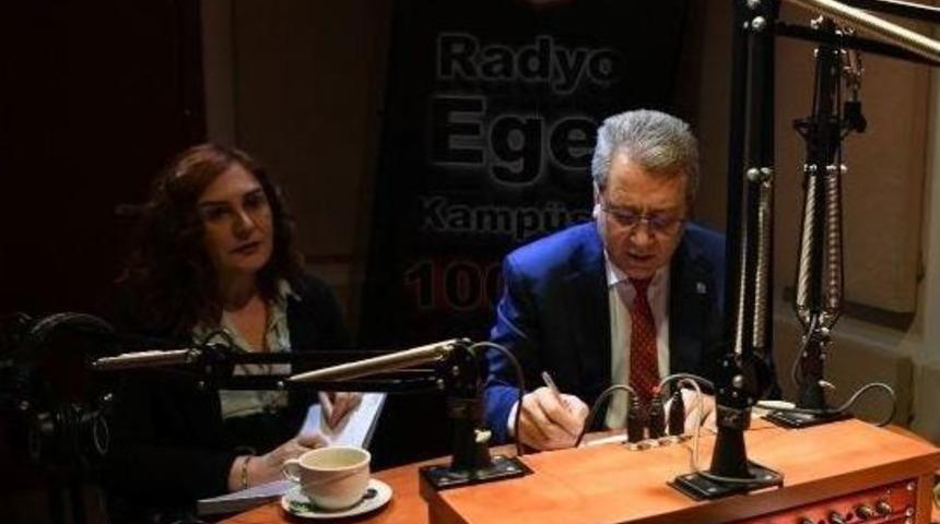 Prof. Dr. Budak, Projelerini &ldquo;egevizyon&rdquo;da Anlatıyor