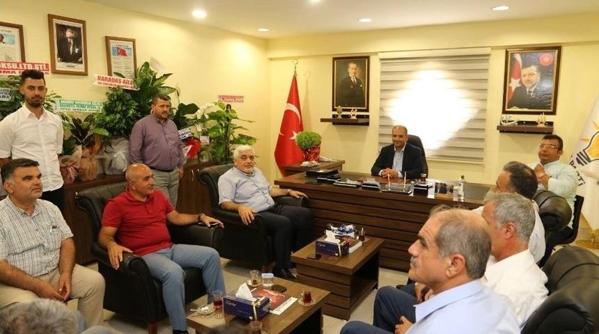 Ak Parti İl Başkanı Karataş&rsquo;a Hayırlı Olsun Ziyareti