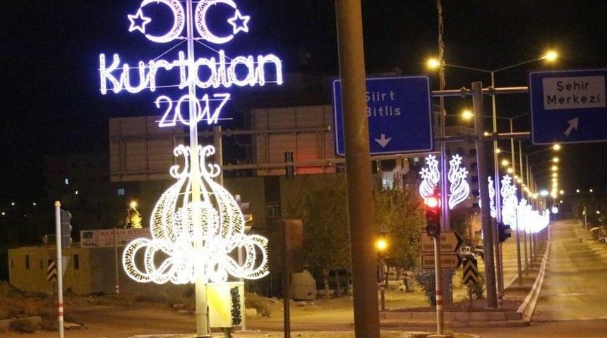 Kurtalan&rsquo;da Işıklandırma &Ccedil;alışmaları