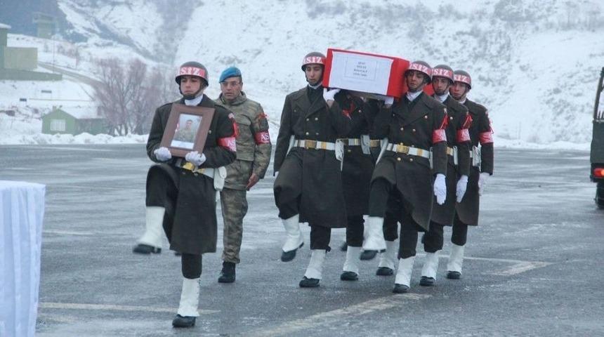 &Ccedil;ukurca Şehidine Uğurlama T&ouml;reni