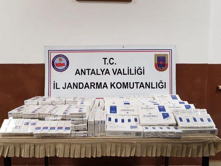 Antalya’da Kaçak Sigara Operasyonu