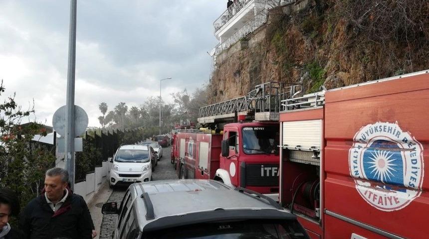 Restoran Yangını Korkuttu
