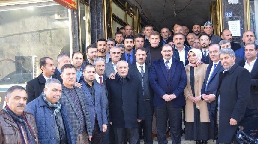 Ak Parti Batman İl Başkanı G&uuml;neştekin&rsquo;den Sason Ziyareti