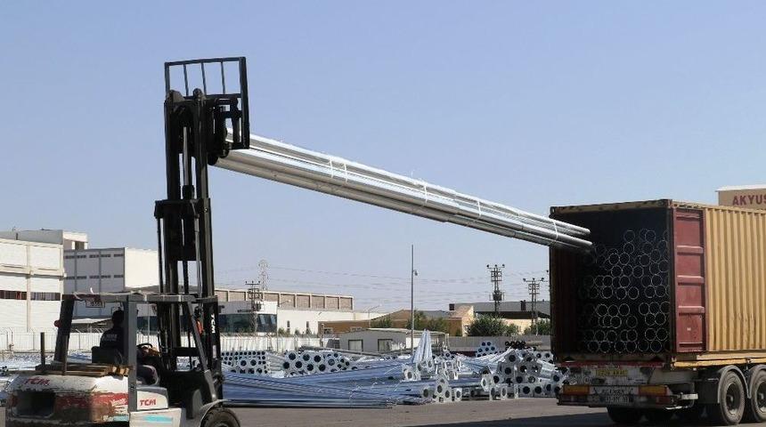 Filistin&rsquo;in Enerji Nakil Hattı Mina Galvaniz&rsquo;den