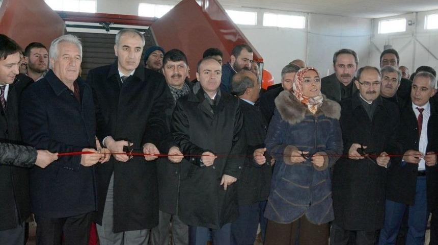 Pasinler’de 450 Bin Tl’lik Patates Boylama Makinesi Hizmete Girdi