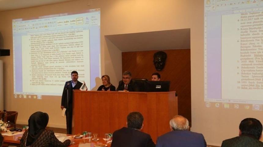 Ereğli Belediyesi 2018’in İlk Meclis Toplantısını Gerçekleştirdi