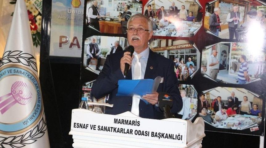Marmaris Esnafı Yine Ş&uuml;kr&uuml; Ayyıldız Dedi