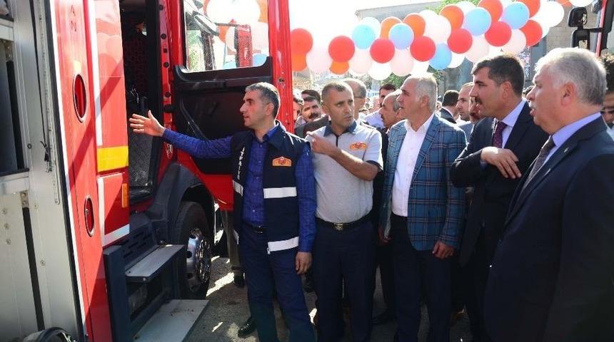 Muş&rsquo;a Yeni İtfaiye Ara&ccedil;ları