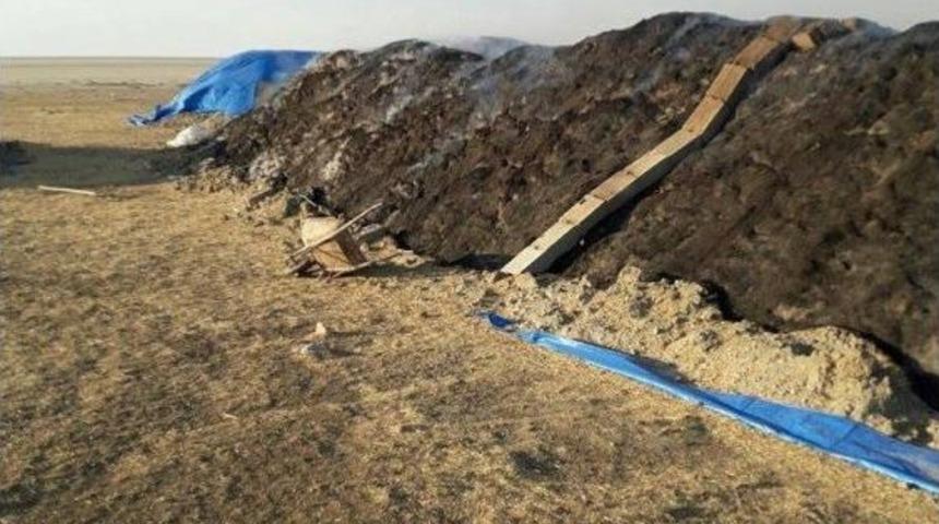 Kulu&rsquo;da 80 R&ouml;mork Saman Yandı