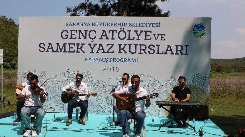 Gen&ccedil; At&ouml;lye Ve Samek Yaz Kursları&rsquo;na Eğlenceli Veda
