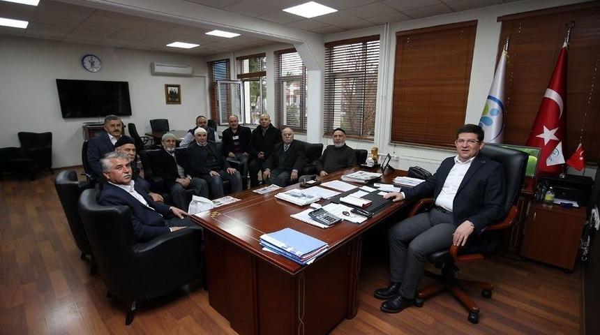 Başkan Subaşıoğlu Sevindiklileri Makamında Ağırladı