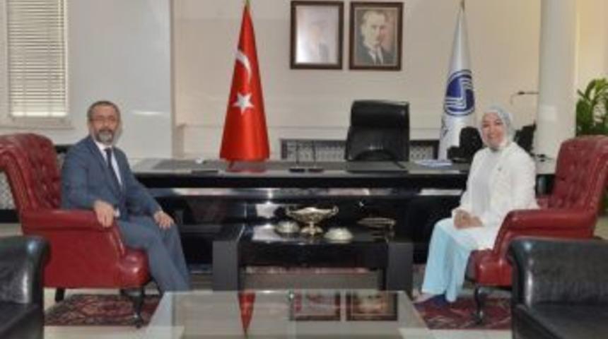 Milletvekili Atabek’ten, Saü Rektörü Savaşan’a Ziyaret