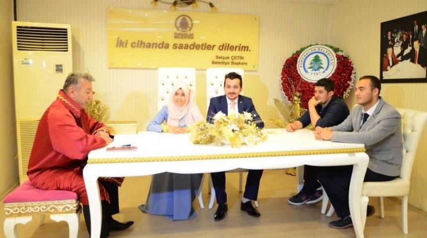 Pursaklar’da 27 Çift 08.08.18’de Nikah Kıydırdı