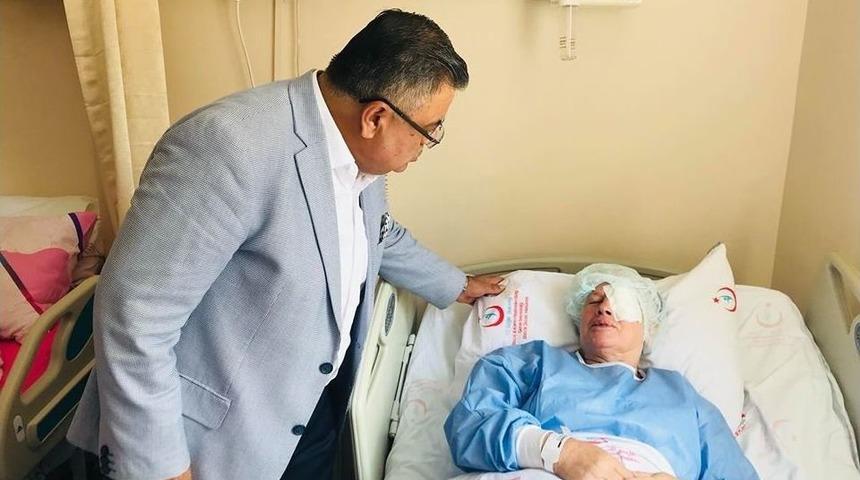 Vekil Yağcı&rsquo;dan Hastane Ziyareti