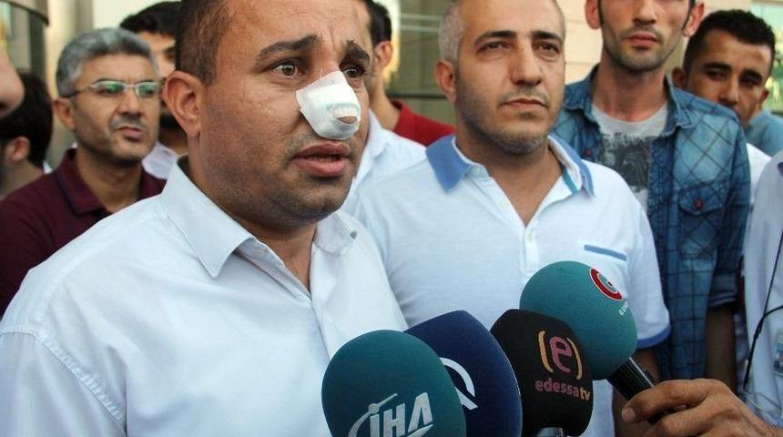 Sağlık &Ccedil;alışanının Darp Edilmesi G&uuml;venlik Kamerasında