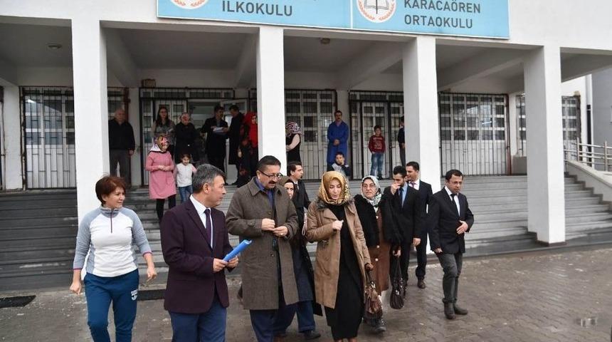 Başkan Tiryaki Okul Ziyaretlerine Devam Etti