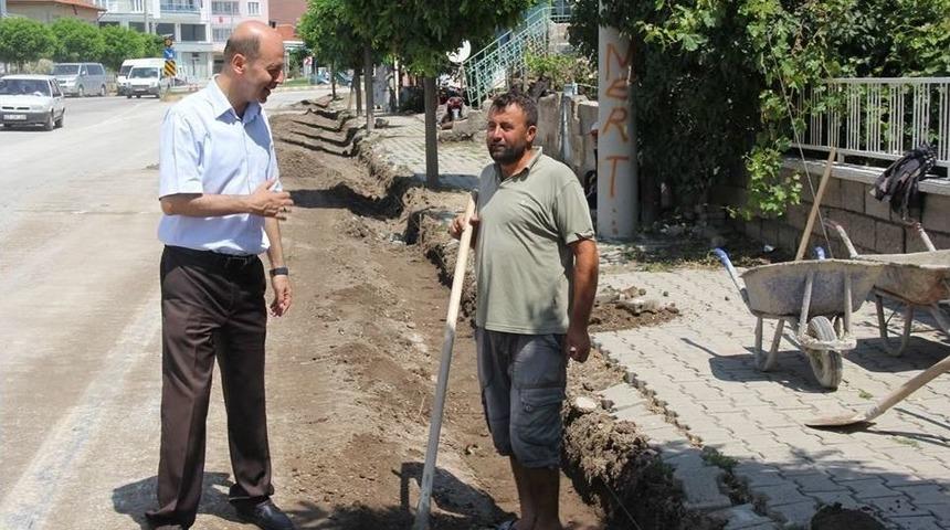 Başkan Bozkurt Yatırımları İnceledi