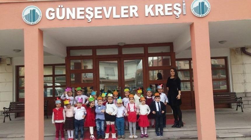 Karne Alan &Ccedil;ocuklardan Başkan Tiryaki&rsquo;ye Ziyaret