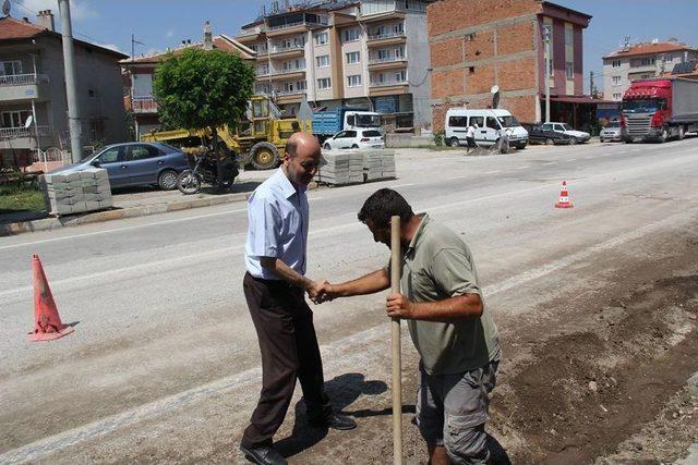 Başkan Bozkurt Yatırımları İnceledi