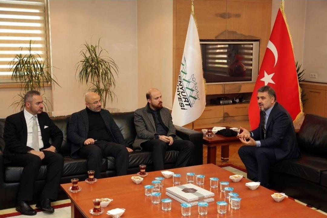 Bilal Erdoğan&rsquo;dan Esenyurt Belediye&rsquo;sine Hayırlı Olsun Ziyareti