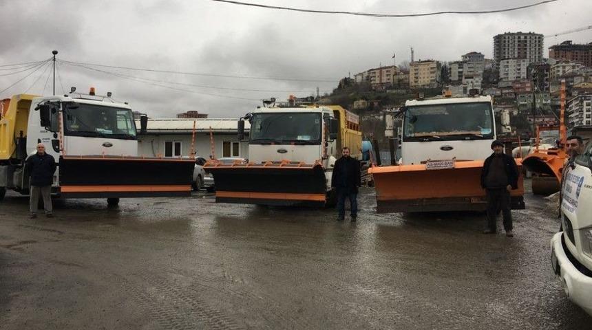 Ey&uuml;psultan&rsquo;da Kar Hazırlığı Başladı