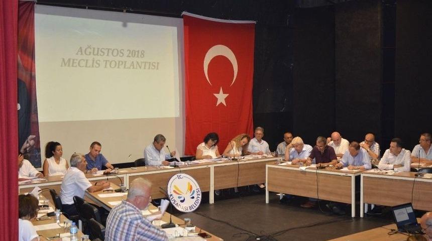 Kuşadası Belediye Meclisi Ağustos Ayı Olağan Toplantısı Yapıldı