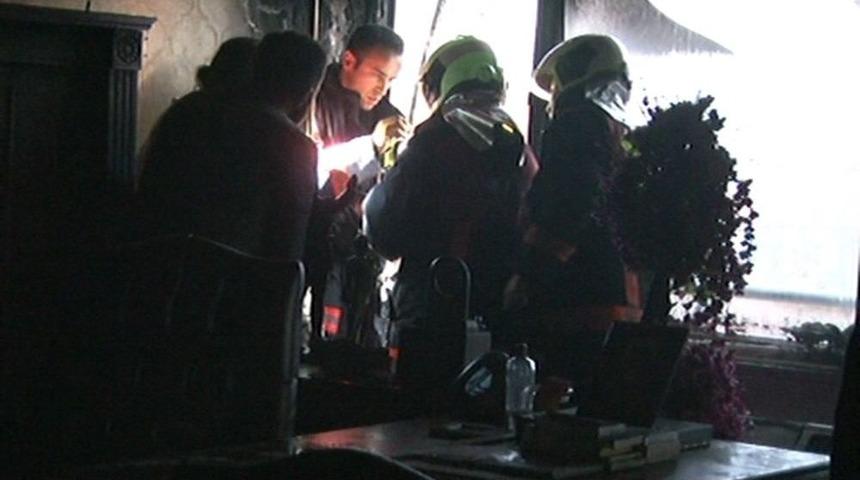 Bbp Genel Merkezi’nde Yangın