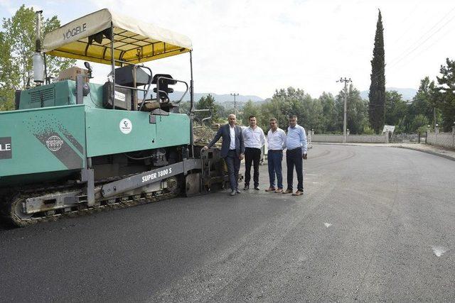 Tekkeköy’de Asfalt Yol Atağı