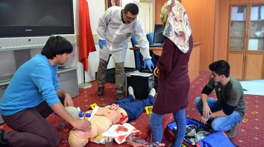 112 Personeline &ldquo;adli Vakalarda Maddi Delillere Yaklaşım&rdquo; Eğitimi Verildi