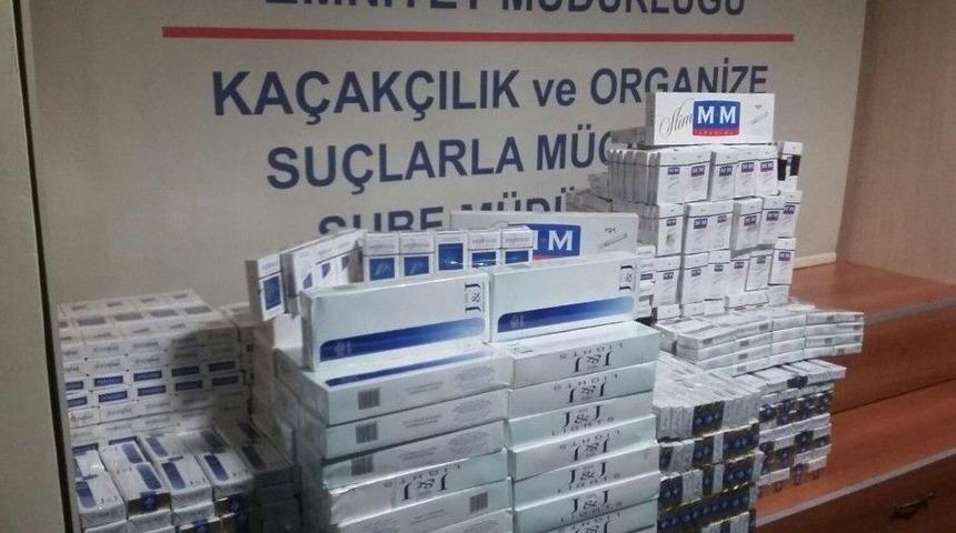 Niğde&rsquo;de Ka&ccedil;ak Sigara Satıcısı 2 Kişi Tutuklandı