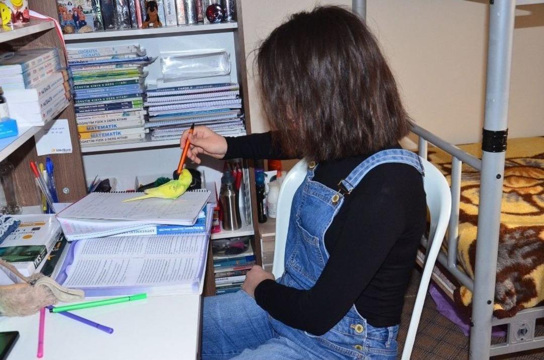 &Uuml;&ccedil; Kızı Ve Eşi G&ouml;zlerinin &Ouml;n&uuml;nde Eriyor